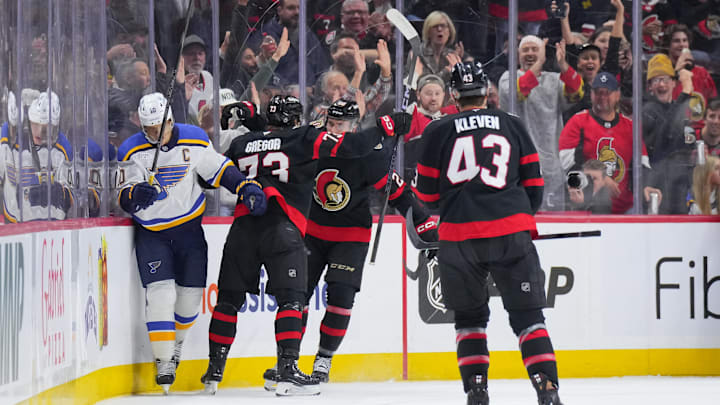 St Louis Blues v Ottawa Senators