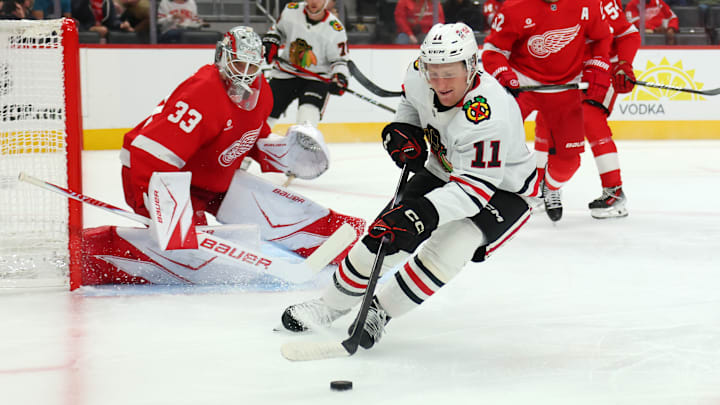 Chicago Blackhawks v Detroit Red Wings