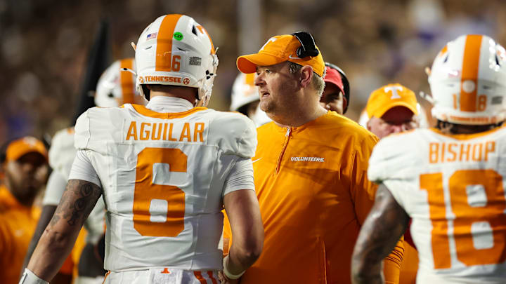 Josh Heupel, Joey Aguilar, Tennessee Volunteers