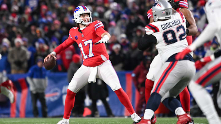 Allen led the Bills to a 24-21 win over the New England Patriots in Week 16. 