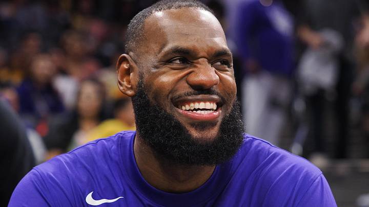 Los Angeles Lakers star LeBron James.
