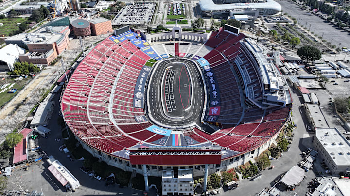 Busch Light Clash, Los Angeles Memorial Coliseum, NASCAR