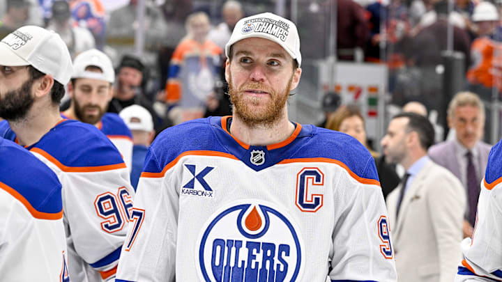 The Edmonton Oilers are favorites in Game 1 of the Stanley Cup Final.
