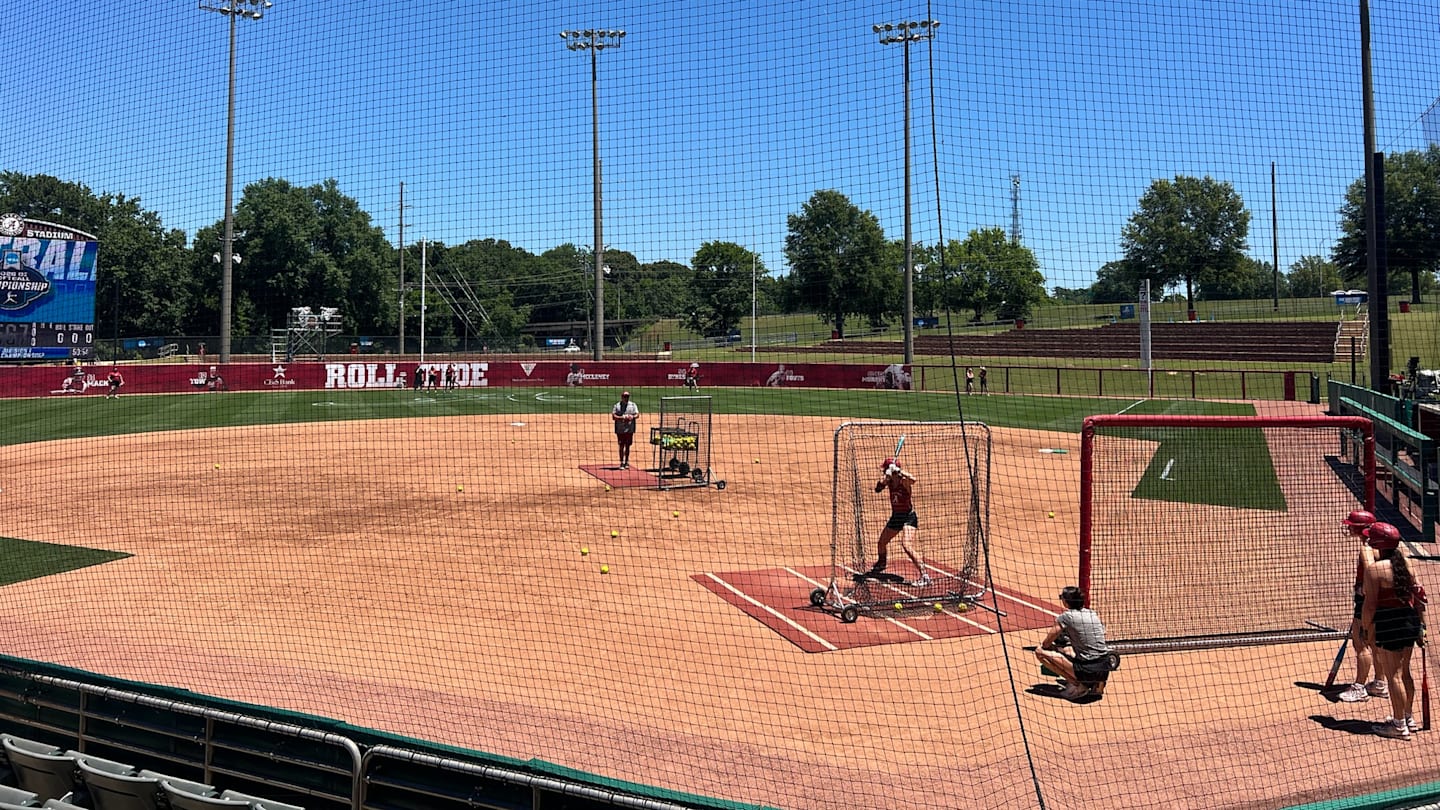Alabama Softball NCAA Regionals Practice Report
