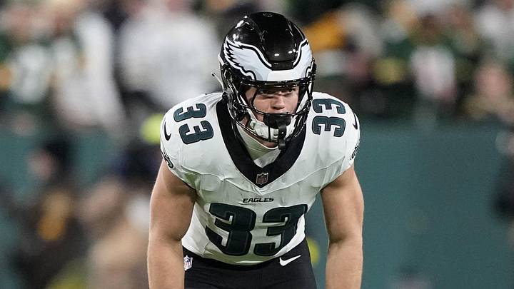 Philadelphia Eagles defensive back Cooper DeJean