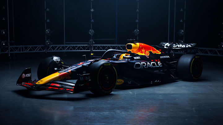Pictured is Oracle Red Bull Racing’s RB21 - the new car for the 2025 Formula 1 season.