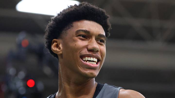 Mar 30, 2026; Goodyear, AZ, USA; Bruce Branch III (3) during the McDonalds All American Jam Fest at Millennium High School. Mar 30, 2026; Goodyear, AZ, USA; Bruce Branch III (3) during the McDonalds All American Jam Fest at Millennium High School.