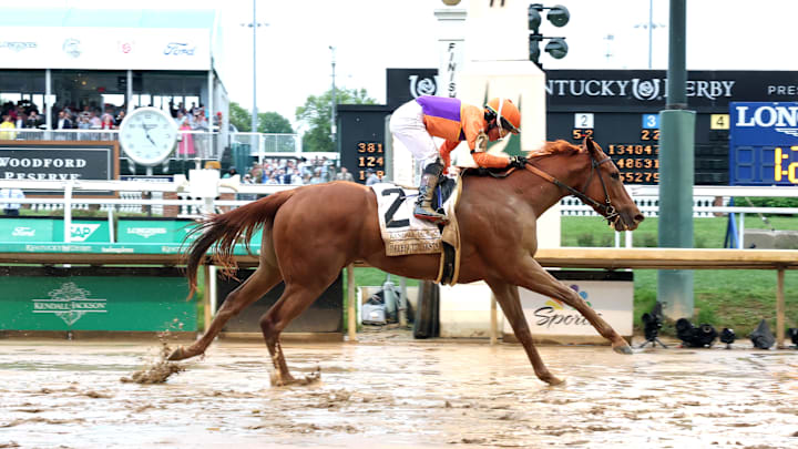Kopion swept to the front passing the eighth pole and drew off for a 3-length victory over Hope Road in the 39th running of the $1 million Derby City Distaff Presented by Kendall-Jackson Winery (GI) for fillies and mares. Kopion swept to the front passing the eighth pole and drew off for a 3-length victory over Hope Road in the 39th running of the $1 million Derby City Distaff Presented by Kendall-Jackson Winery (GI) for fillies and mares.