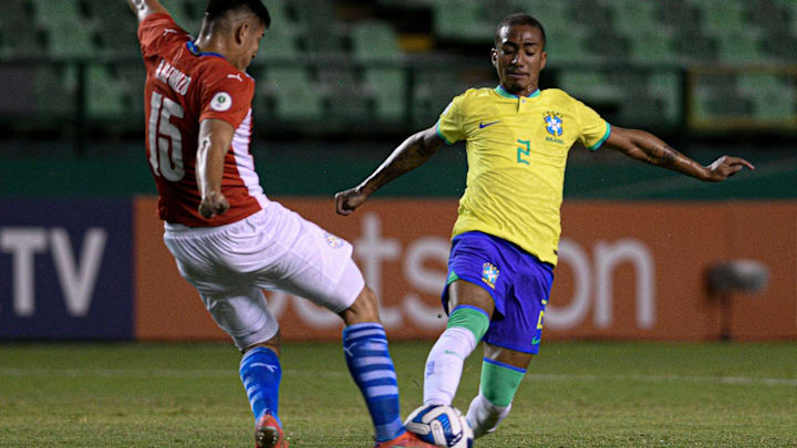 Arthur bei der U20-Auswahl Brasiliens