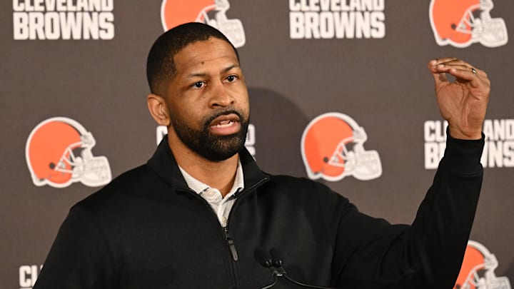 Browns general manager Andrew Berry