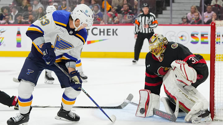 St Louis Blues v Ottawa Senators