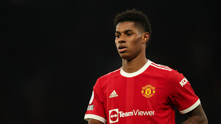 Marcus Rashford avec les Red Devils