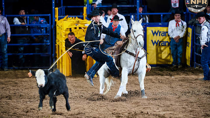 Hunter Herrin at the NFR