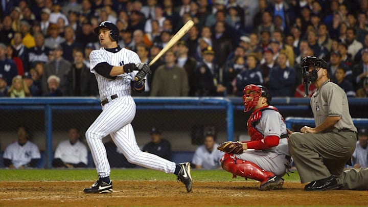 Boone hits game winning home run Boone hits game winning home run