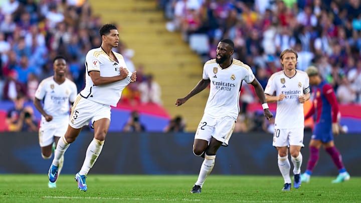 Jude Bellingham (left) won El Clasico for Real Madrid at the home of Barcelona Jude Bellingham (left) won El Clasico for Real Madrid at the home of Barcelona