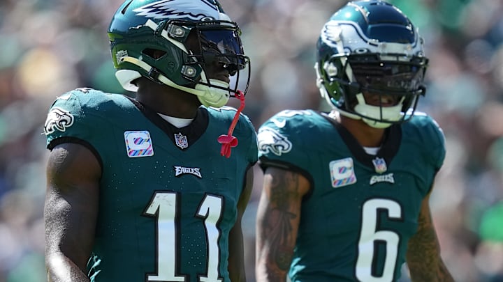 A.J. Brown, DeVonta Smith, Philadelphia Eagles