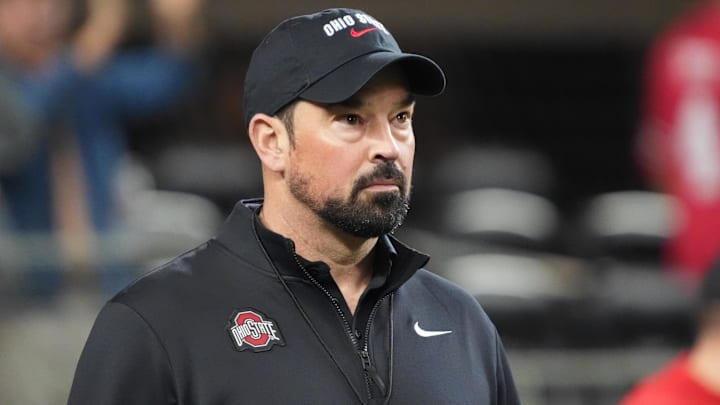 Ohio State Buckeyes head coach Ryan Day will almost certainly have his talking points about Les Wexner fleshed out