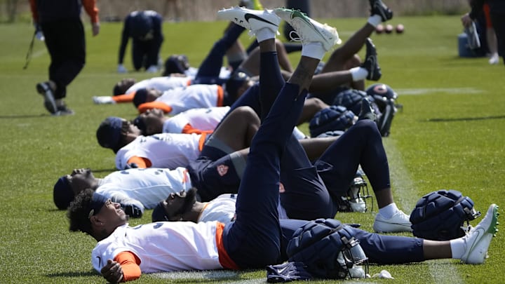 Getting the Bears defensive backs into lock step within a new man-to-man coverage emphasis is huge at camp for Dennis Allen.