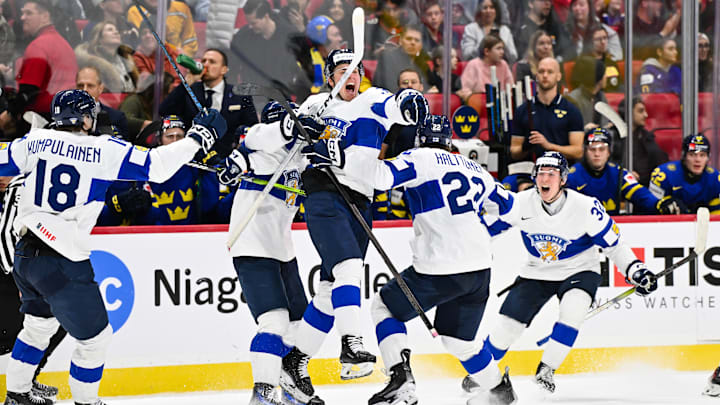 Sweden v Finland: Semifinals - 2025 IIHF World Junior Championship