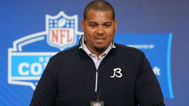 Chicago Bears general manager Ryan Poles.