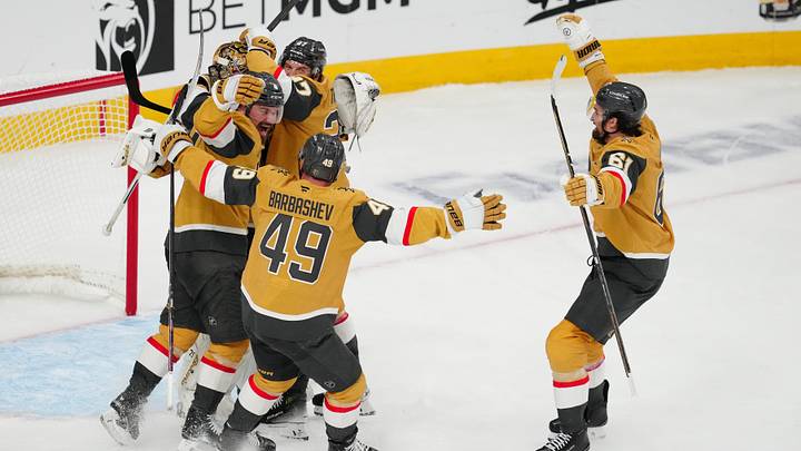 The Golden Knights are listed at +120 to win the Stanley Cup. The Golden Knights are listed at +120 to win the Stanley Cup.