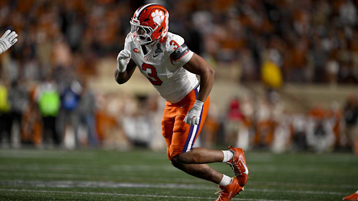 Clemson Tigers defensive end T.J. Parker in action during the game against the Texas Longhorns. Clemson Tigers defensive end T.J. Parker in action during the game against the Texas Longhorns.