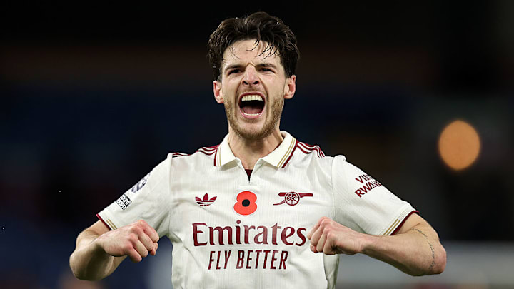 Declan Rice has become a set-piece master at Arsenal.
