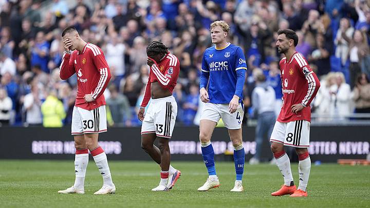 Man Utd conceded a late Everton equalizer.