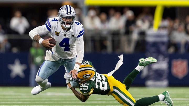 Dak Prescott and the Cowboys are headed to Green Bay to face the Packers on Sunday night. Dak Prescott and the Cowboys are headed to Green Bay to face the Packers on Sunday night.