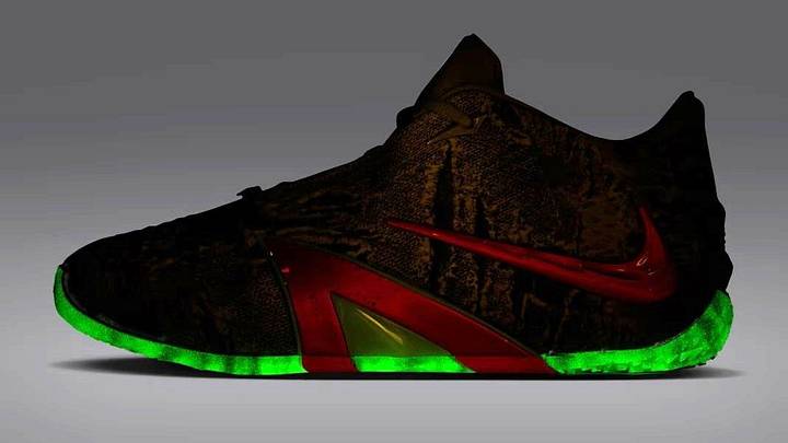 The Nike Ja 4 "Zombie" colorway. The Nike Ja 4 "Zombie" colorway.