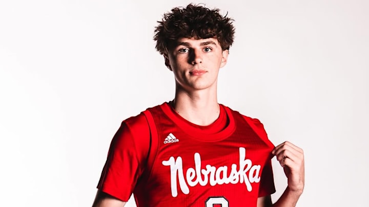 Jack Kohnen during his unofficial visit to Nebraska in August of 2025. 