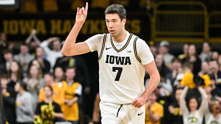 Iowa Hawkeyes forward Alvaro Folgueiras