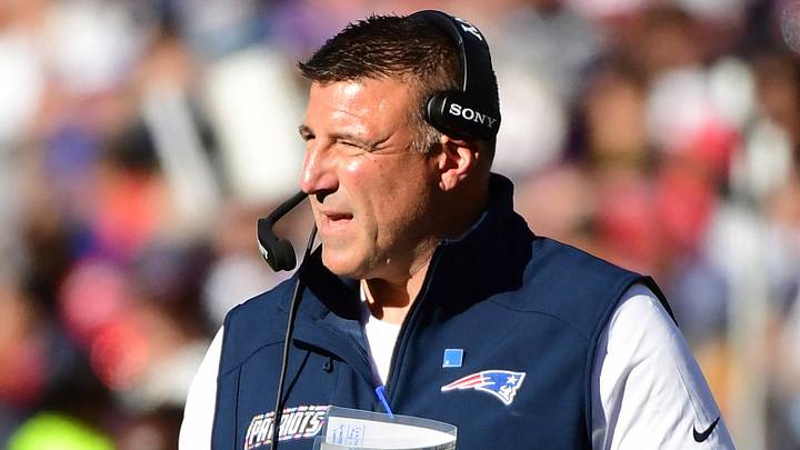 New England Patriots head coach Mike Vrabel New England Patriots head coach Mike Vrabel
