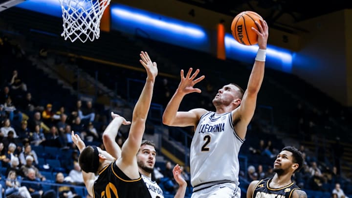 Cal's John Camden drives to the basket