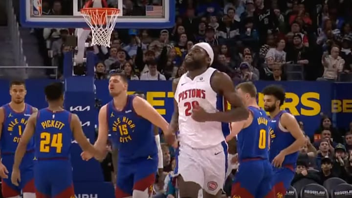 Isaiah Stewart went for a jog and got called for a technical foul. Isaiah Stewart went for a jog and got called for a technical foul.