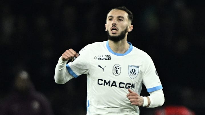 L'attaquant algérien a brillé durant ses six mois à l'OM.