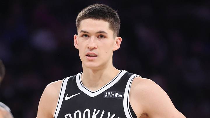 Nov 9, 2025; New York, New York, USA; Brooklyn Nets guard Egor Demin (8) looks on from the court during the game against the New York Knicks at Madison Square Garden. Mandatory Credit: Wendell Cruz-Imagn Images Nov 9, 2025; New York, New York, USA; Brooklyn Nets guard Egor Demin (8) looks on from the court during the game against the New York Knicks at Madison Square Garden. Mandatory Credit: Wendell Cruz-Imagn Images