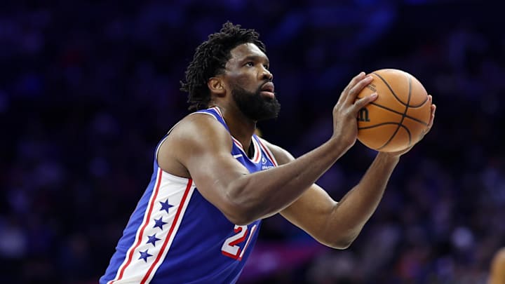 Philadelphia 76ers center Joel Embiid.