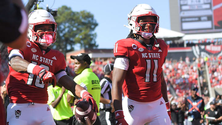 NC State football tight end Juice Vereen NC State football tight end Juice Vereen