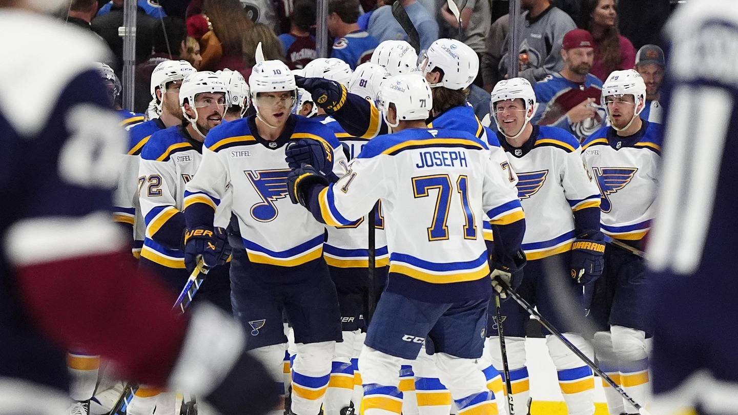 Blues Clinch Playoff Spot with 2-1 Win Streak