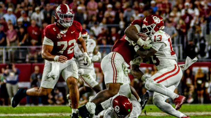 Oklahoma defensive back Reggie Powers III