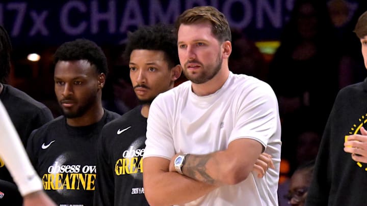 Se suponía que Luka Doncic iba a recuperarse para las eventuales Semifinales de Conferencia entre Lakers y Thunder