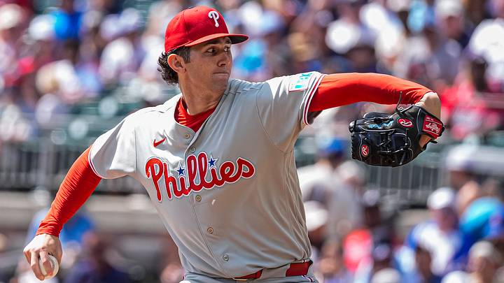 Sep 13, 2026; Cumberland, Georgia, USA; Philadelphia Phillies pitcher Andrew Painter (24) pitches against the Atlanta Braves during the first inning at Truist Park. Mandatory Credit: Dale Zanine-Imagn Images Sep 13, 2026; Cumberland, Georgia, USA; Philadelphia Phillies pitcher Andrew Painter (24) pitches against the Atlanta Braves during the first inning at Truist Park. Mandatory Credit: Dale Zanine-Imagn Images