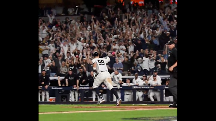 It was Judge's first home run of the 2025 postseason.