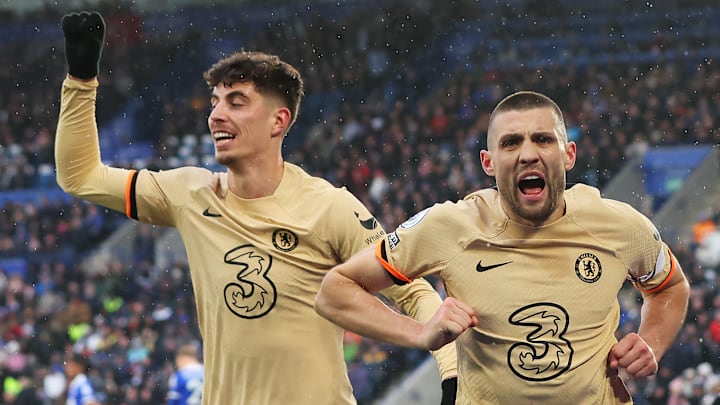 Chelsea are in action in Saturday's late kick off