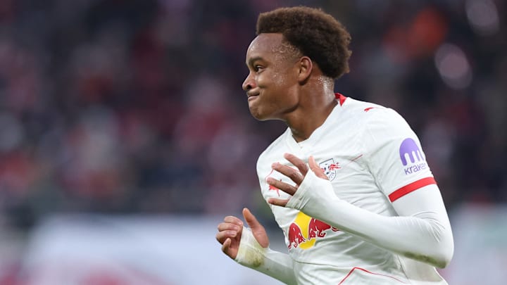 Assan Ouedraogo im Trikot von RB Leipzig Assan Ouedraogo im Trikot von RB Leipzig