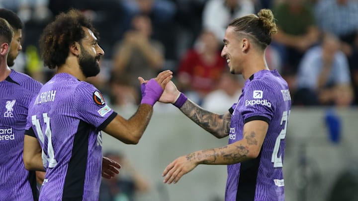 Salah came off the bench to score for Liverpool