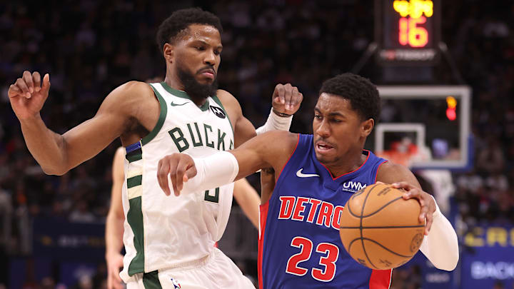 Milwaukee Bucks v Detroit Pistons