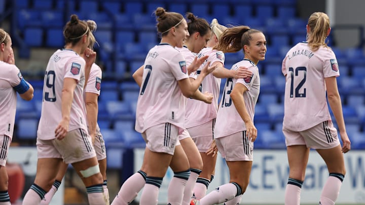 Arsenal maintained their perfect start to the season during gameweek four of the WSL Arsenal maintained their perfect start to the season during gameweek four of the WSL