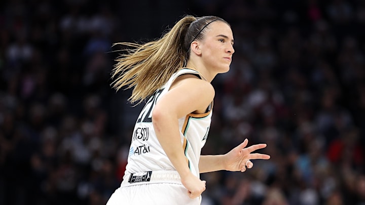 New York Liberty guard Sabrina Ionescu.